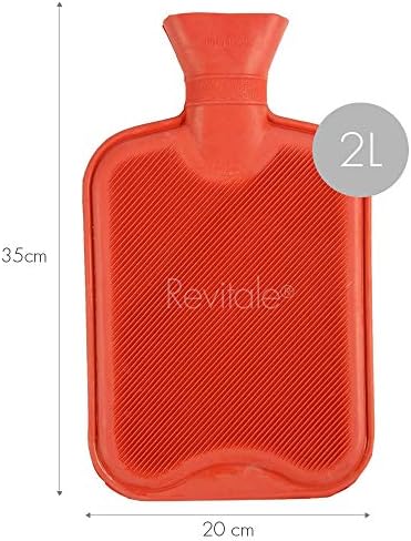 Revitale Luxury Cosy Faux Fur Pom Pom Hot Water Bottle - 2 Litre (Slate Grey) - Image 5