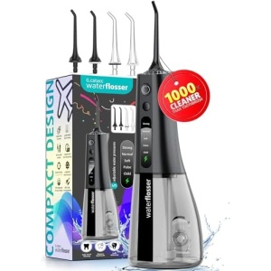 G.CATACC Water Flosser for Teeth, Water Flosser Teeth Cleaning Pick for Brace,