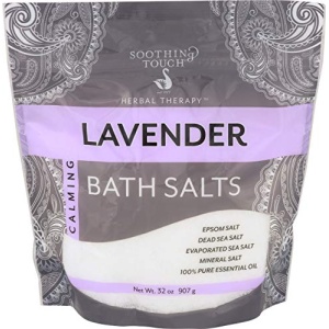 Soothing Touch Lavender Bath Salts Pouch, 32 oz