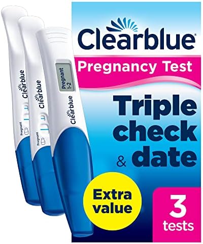 Clearblue Pregnancy Test Ultra Early Triple-Check & Date Combo Pack