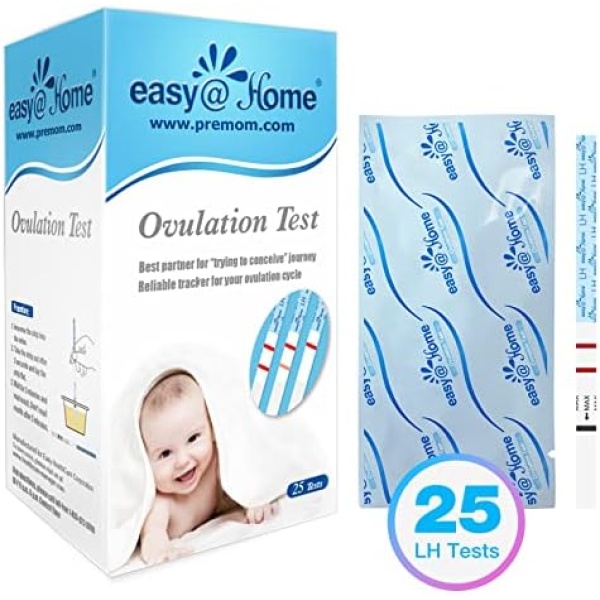 Easy@Home 25 x Ovulation Test Strips, Ovulation Predictor Kit, Powered - Image 5
