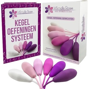 Kegel Exercise System - Pelvic Floor Exercises - Set of 6 Premium Silicone Kegel