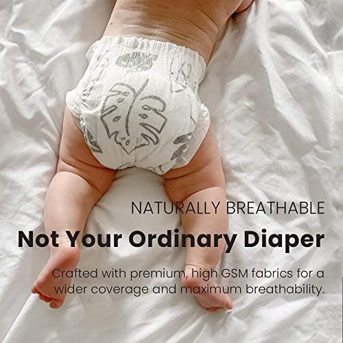 PARASOL Clear+Dry Disposable Diapers | RashShield Protection, Leakproof Design, - Image 4