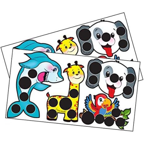 Physio Logic Fever-Friendz Stick-On Thermometer Fever Indicators for Kids 1 - Image 2