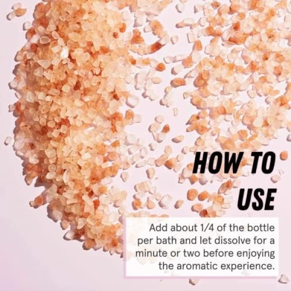 HERBIVORE Calm Soaking Bath Salts – Natural Himalayan Pink Salt - Image 5
