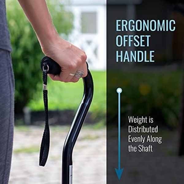DMI Walking Cane and Walking Stick for Adult Men and Women, FSA Eligible - Image 4