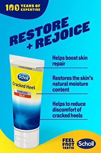 Scholl Cracked Heel Complete Cream with Repair K+, 60ml - Moisturising Treatment - Image 3