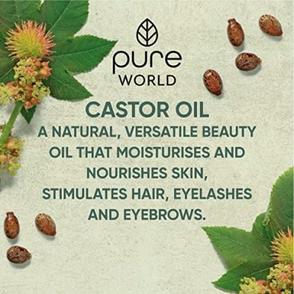 Pure World Natural Castor Oil 100ML Cold, & Freshly Pressed 100% Pure - Image 7
