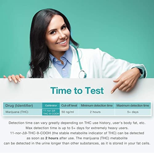 15 Pack Easy@Home Marijuana (THC) Single Panel Drug Tests Kit - Image 4