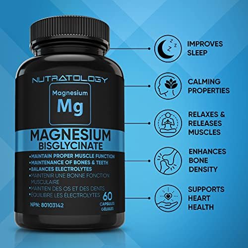 Magnesium Bisglycinate - Relaxes Muscles, Improves Sleep Quality, Enhances Bone - Image 2
