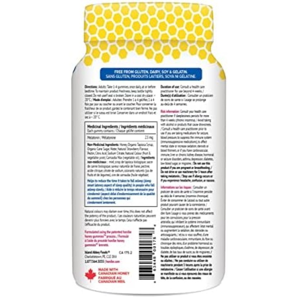 Honibe Melatonin Sleep Support Gummies | Honey-Based Gummies - Image 6