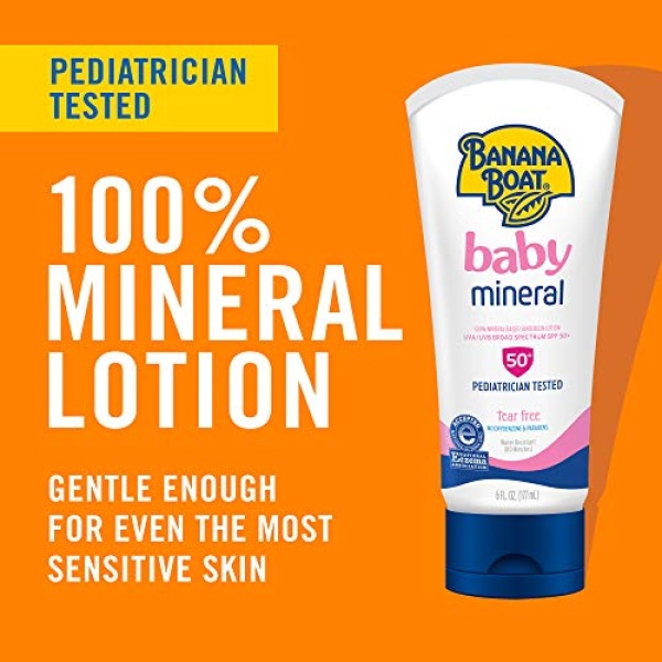 Banana Boat Baby 100% Mineral, Tear-Free, Reef Friendly, Broad Spectrum - Image 4