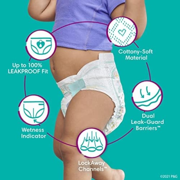 Pampers Cruisers Diapers - Size 3, 84 Count, Disposable Active Baby Diapers with - Image 5