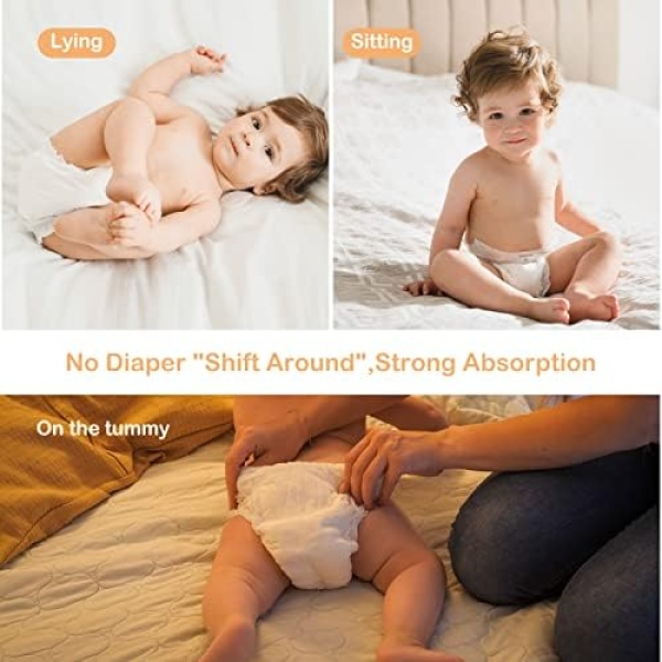 Baby Diapers Size 5 (27+lb),48 Count Babycozy Dry Disposable Diapers Bouncy Soft - Image 7