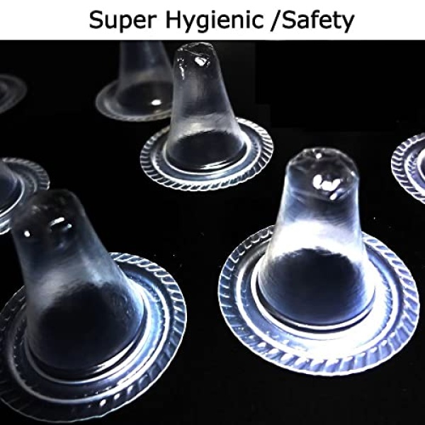 200 Counts Ear Thermometer Probe Covers Refill Caps Lens Filters for Thermometer - Image 2