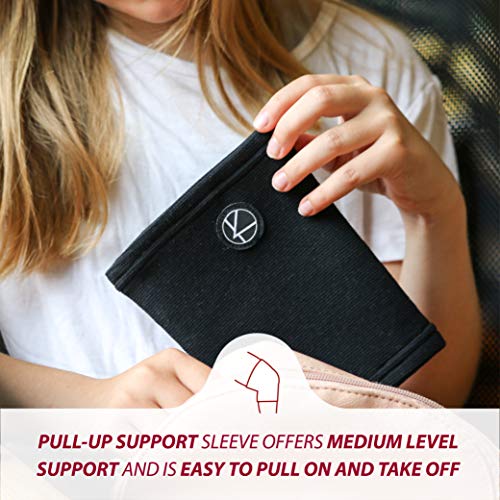 KARM Kids Knee Brace Sleeve - Youth Knee Compression Sleeve - Image 2