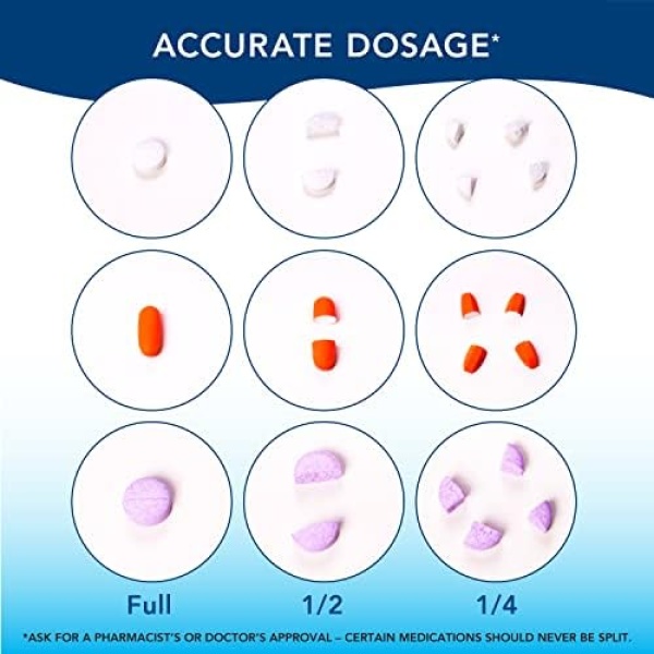 Apex Ultra Pill Cutter - Pill Splitter With Retracting Blade Guard - Image 3