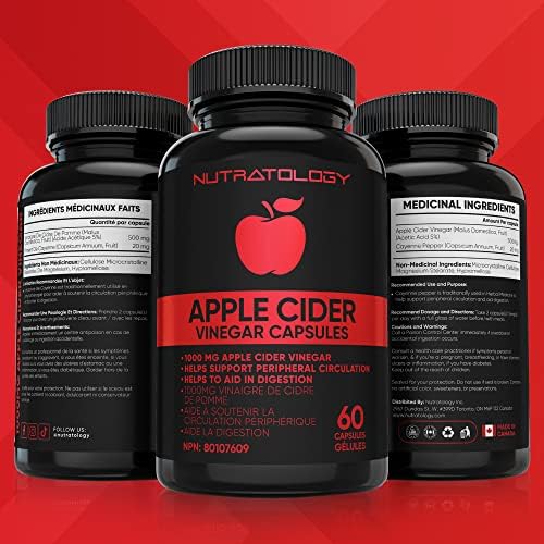 Keto Friendly Apple Cider Vinegar Capsules - 1000MG Apple Cider Vinegar - Image 8