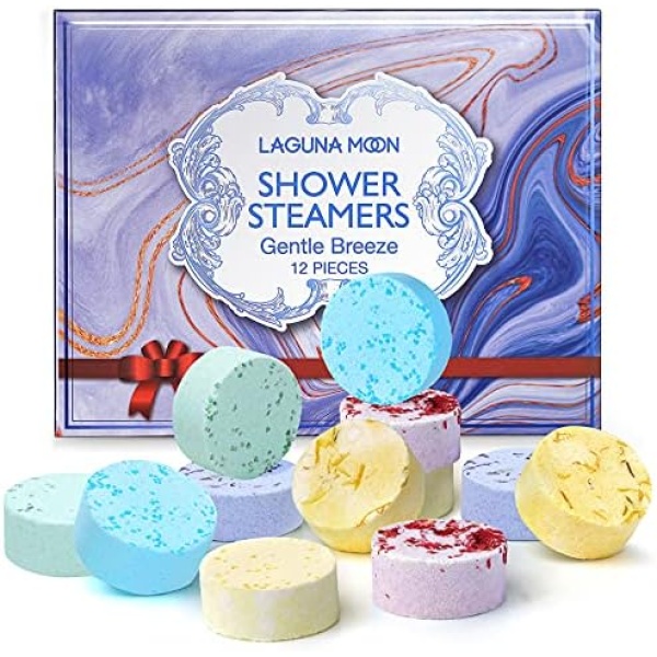 Aromatherapy Shower Steamers - 12pc Variety Pack Essential Oil Bath Bombs