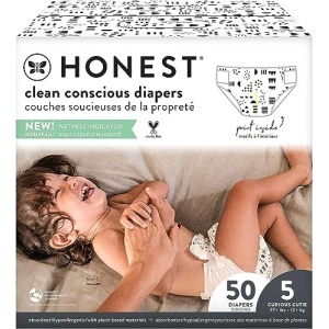 The Honest Company Clean Conscious Diapers | Plant-Based, Sustainable | Pattern