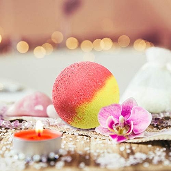 Nagaliving Bath Bombs Gift Set, 10 Organic Bubble Bath Bombs, Bath Gift - Image 4