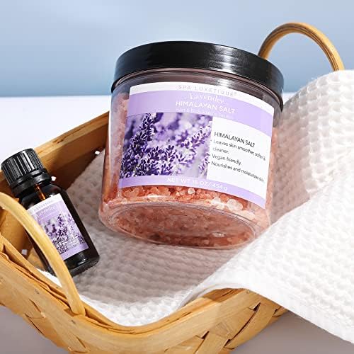 Epsom Salt for Soaking - 8pcs Himalayan Bath Salts Gift Set - Image 2