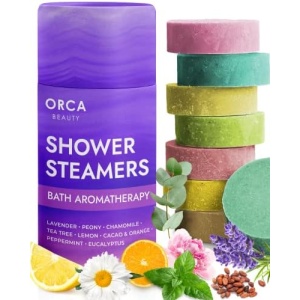 Shower Steamers (8 Scents) Includes Eucalyptus Shower Bombs, Shower Steamers