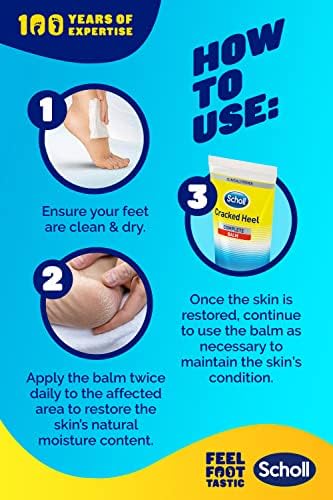 Scholl Cracked Heel Complete Cream with Repair K+, 60ml - Moisturising Treatment - Image 6