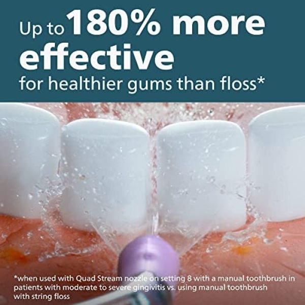 Philips Sonicare Power Flosser 7000, Oral Irrigator, White HX3911/30 - Image 3