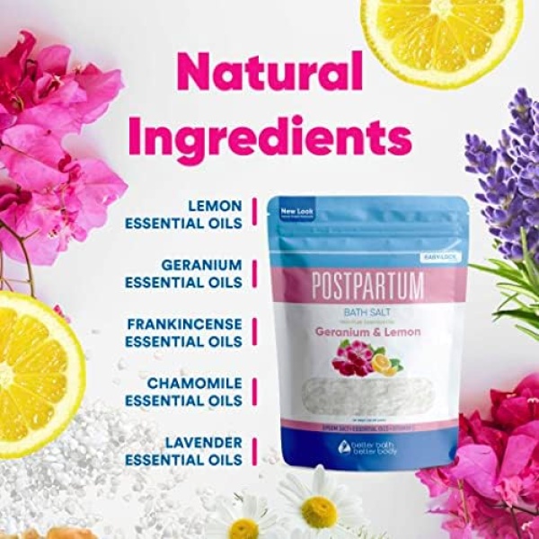 Postpartum Sitz Bath Soak (2 Lbs) Postpartum Care for New Moms Bath Salt - Image 2