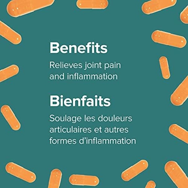 Webber Naturals Turmeric Curcumin, 3,050 mg of Raw Herb, 120 Capsules - Image 6