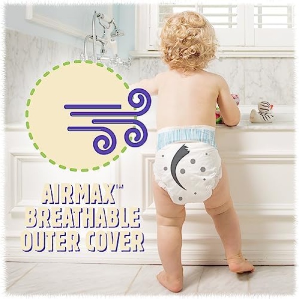Cuties | Skin Smart, Absorbent & Hypoallergenic Diapers with Flexible & Secure - Image 5