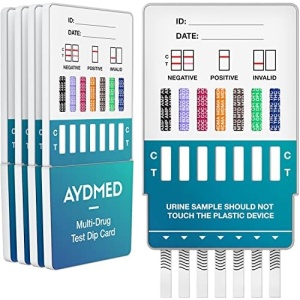 5 x Aydmed Professional 7-in-1 Rapid Drug Test Dip Cards Kit for Urine, Cocaine