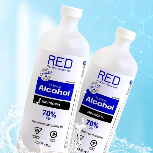 2 Bottles Isopropyl Alcohol 70 Percent Sterilization Solution 473mL (IPA) - Image 8