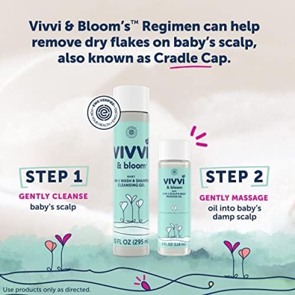 VIVVI & BLOOM Gentle 2-in-1 Baby Scalp & Body Massage Oil - Image 5