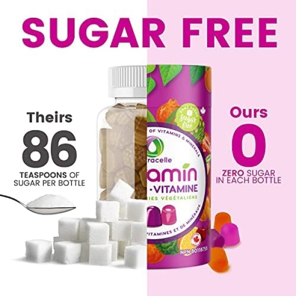 NUTRACELLE NUTRAMIN Daily Vegan Keto Multivitamin Gummies Vitamin C, D2 - Image 2