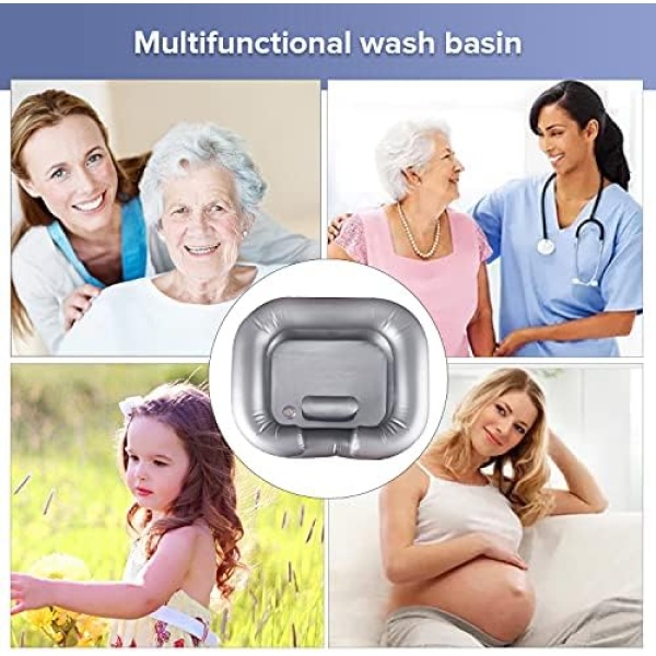 Inflatable Shampoo BSTOK CODE - Portable Shampoo Bowl, Hair Washing BSTOK CODE - Image 8