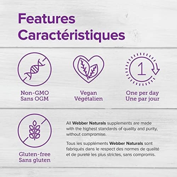 Webber Naturals Probiotic Women’s Daily, 25 Billion Active Cells, 10 Probiotic - Image 3