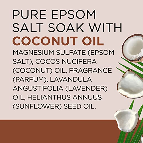 Dr Teal's Pure Epsom Salt Soak, Nourish & Protect with Coconut Oil, 3 lbs - Image 10