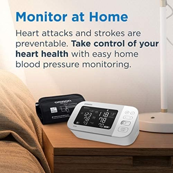 OMRON Platinum Blood Pressure Monitor, Upper Arm Cuff, Digital Bluetooth Blood - Image 5
