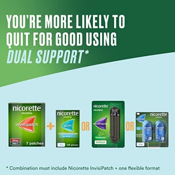 Nicorette Step 1 Invisi Patch Nicotine 7 Patches, 25 mg - Image 5