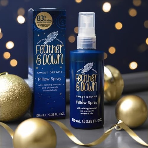 Feather & Down Sweet Dream Pillow Spray (100ml) - With Calming Lavender & - Image 3