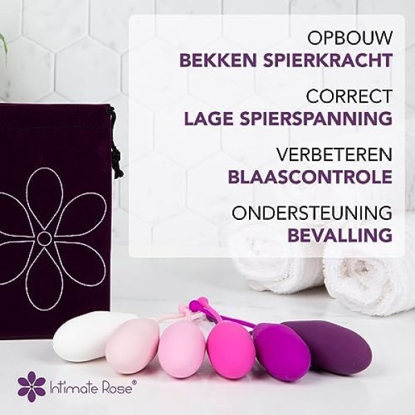 Kegel Exercise System - Pelvic Floor Exercises - Set of 6 Premium Silicone Kegel - Image 2