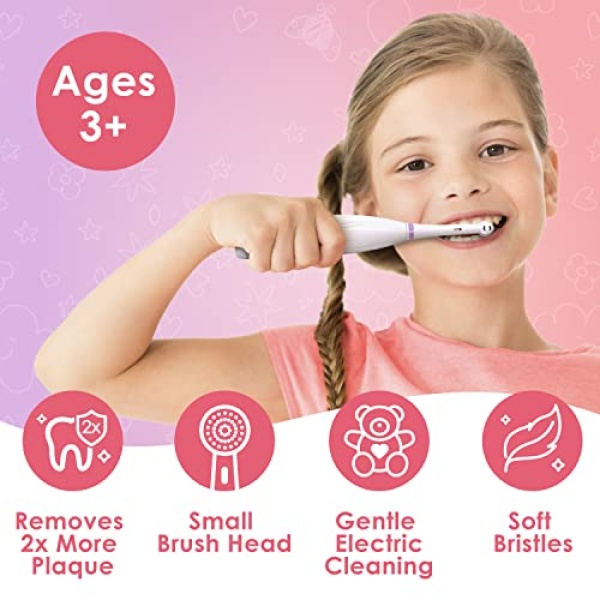 Brusheez® Kids’ Electric Toothbrush Set - Safe & Effective - Image 2