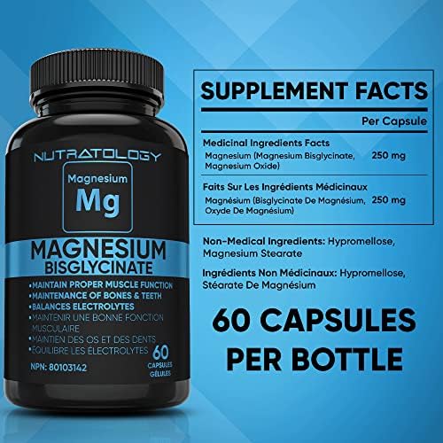 Magnesium Bisglycinate - Relaxes Muscles, Improves Sleep Quality, Enhances Bone - Image 5