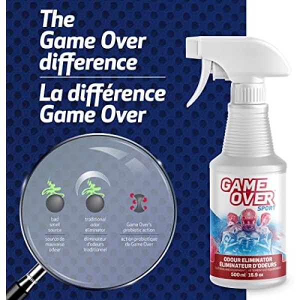 Game Over Sport 2 Pack - Biotech Odor Eliminator Spray - Image 4