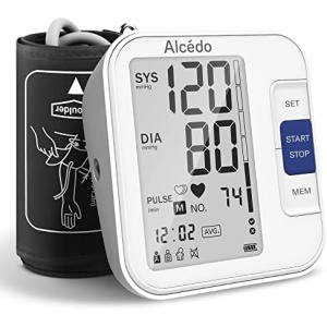 Alcedo Blood Pressure Monitor for Home Use, Automatic Digital BP Machine with