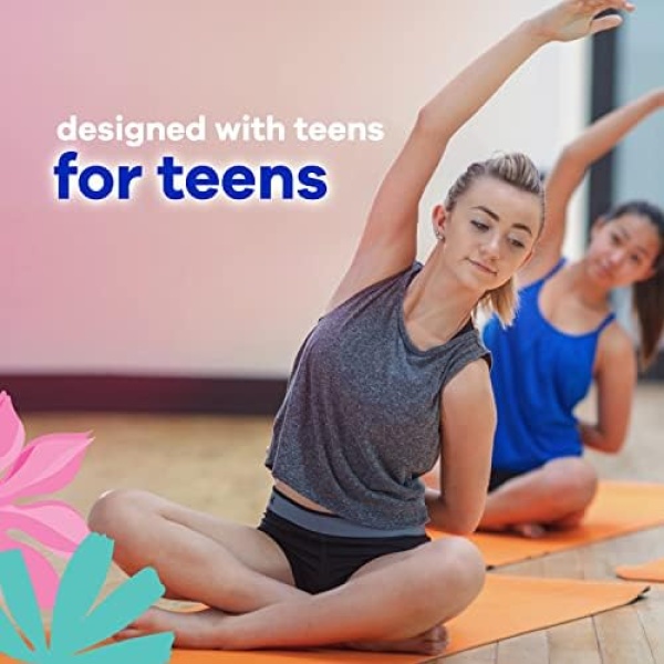Always Radiant FlexFoam Teen Pads Regular Absorbency, 100% Leak Free Protection - Image 4