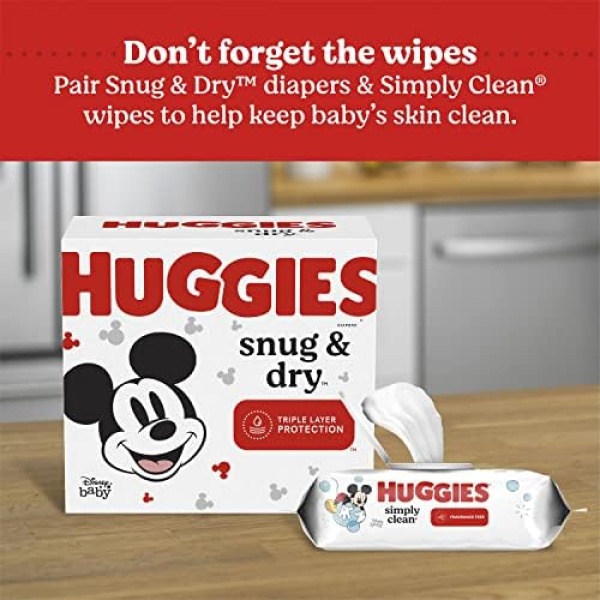 Huggies Size 3 Diapers, Snug & Dry Baby Diapers, Size 3 (16-28 lbs), 88 Count - Image 11