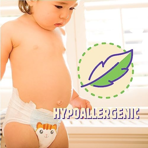 Cuties | Skin Smart, Absorbent & Hypoallergenic Diapers with Flexible & Secure - Image 6